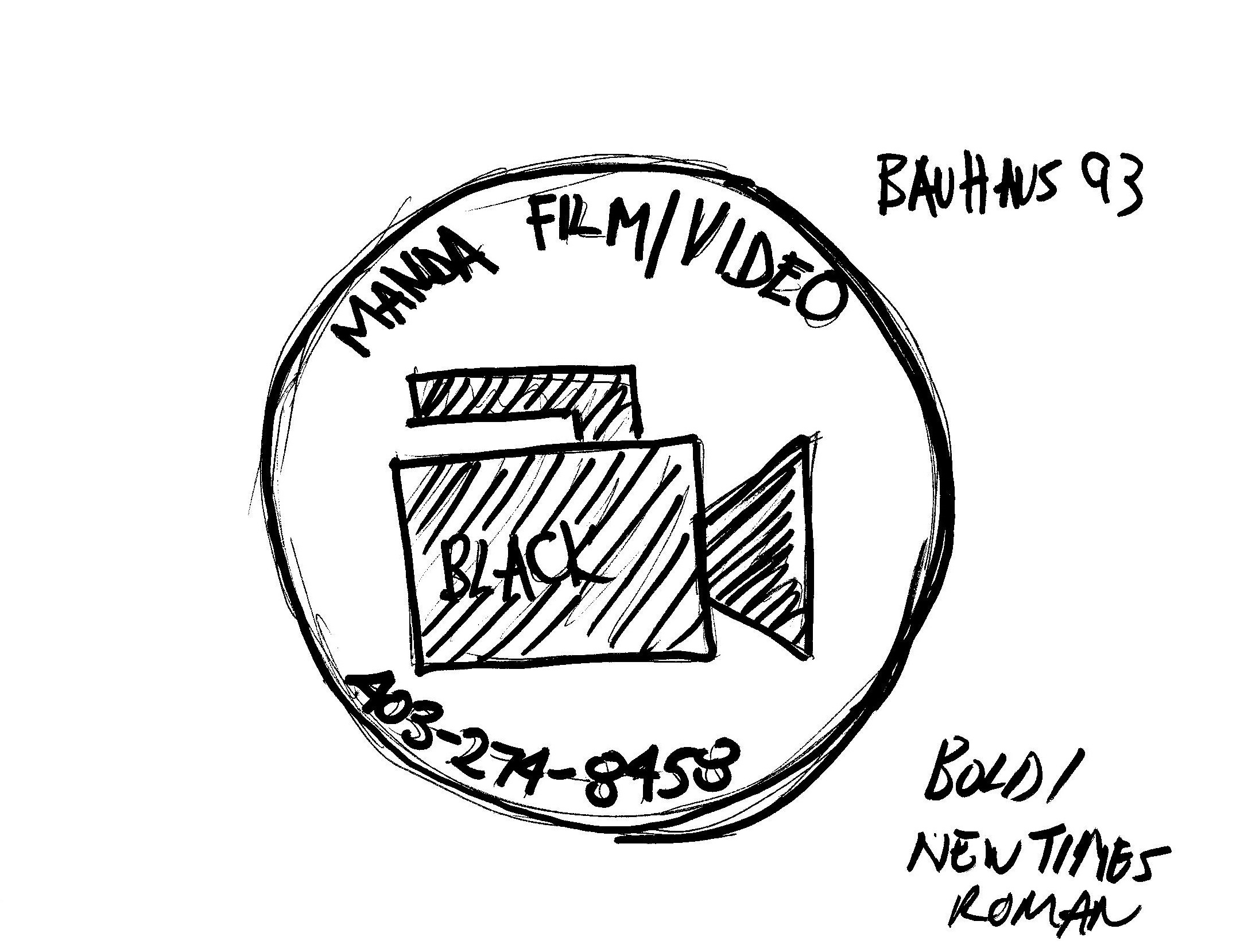 Manda Film Video Custom Logo