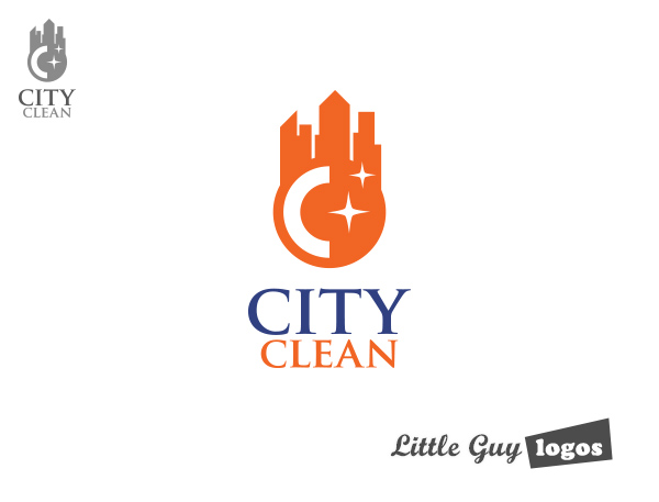 cleaning business logo design 2